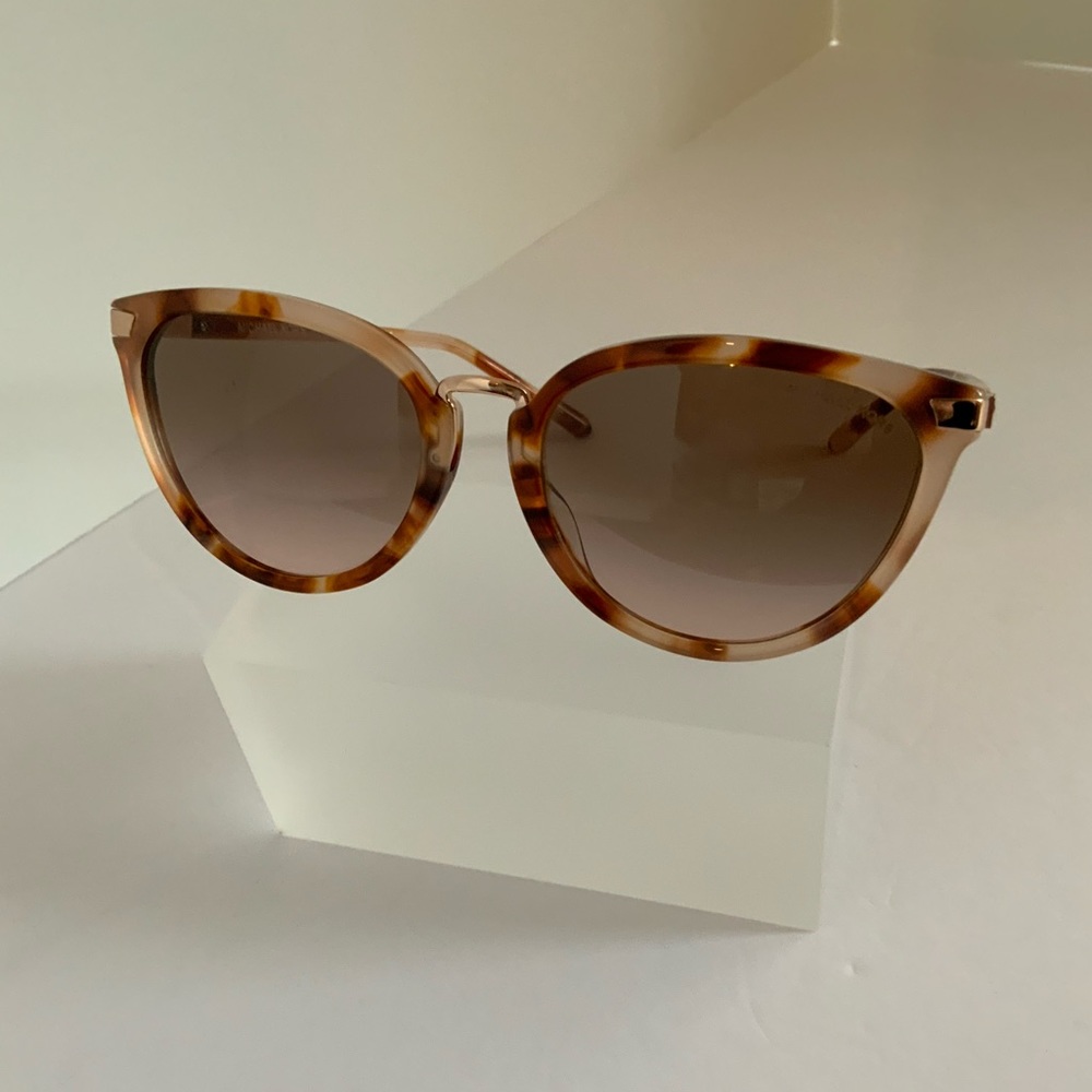 Michael Kors Pink Havana Claremont Sunglasses NWT